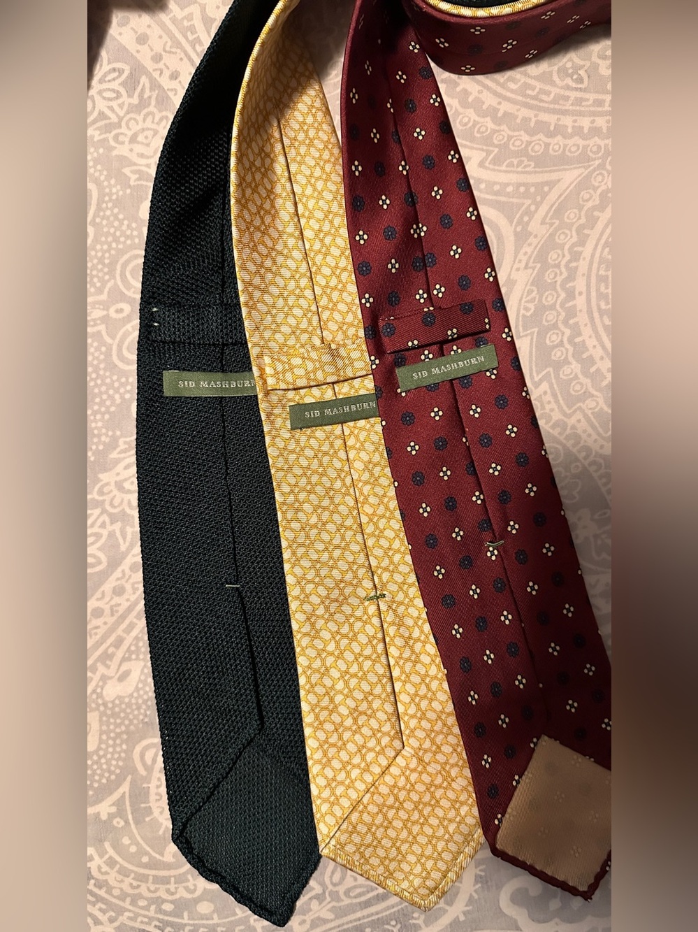 Sid Mashburn ties